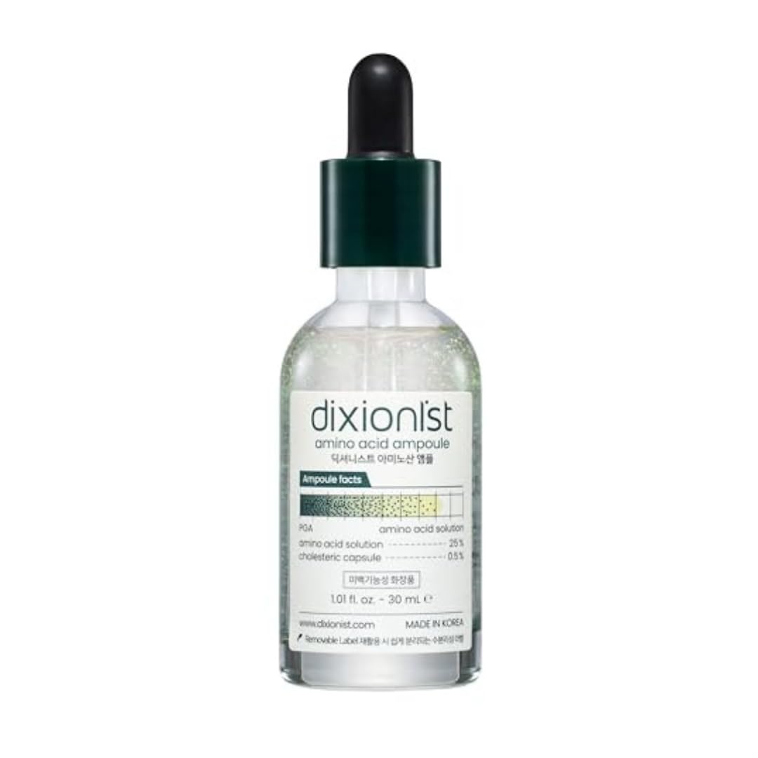 Dictionist Amino Acid Ampoule, 30 lm, Beauty Essence, Skin Texture, Exfoliating Care, Elasticity, Moisturizing