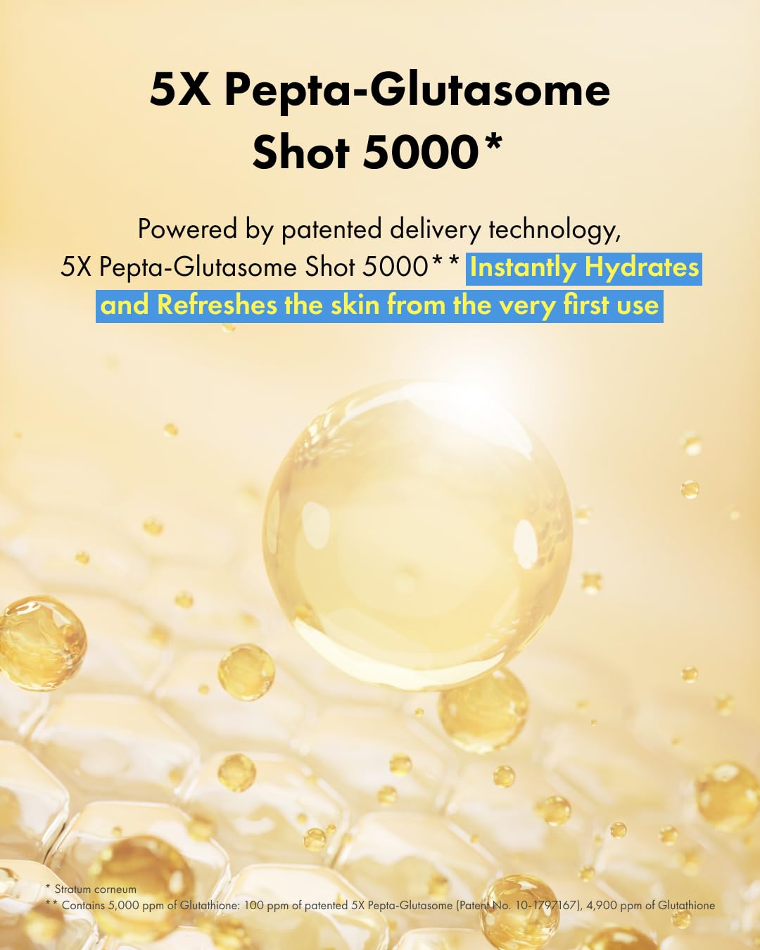 It'S SKIN Glutathione Shot B3 Serum 1.01 Fl Oz, Niacinamide Facial Serum, Dark Spot Corrector, Face Exfoliation, Hydrating Serum for Hyperpigmentation, Acne Scars, Blemish Spot, Korean Skincare