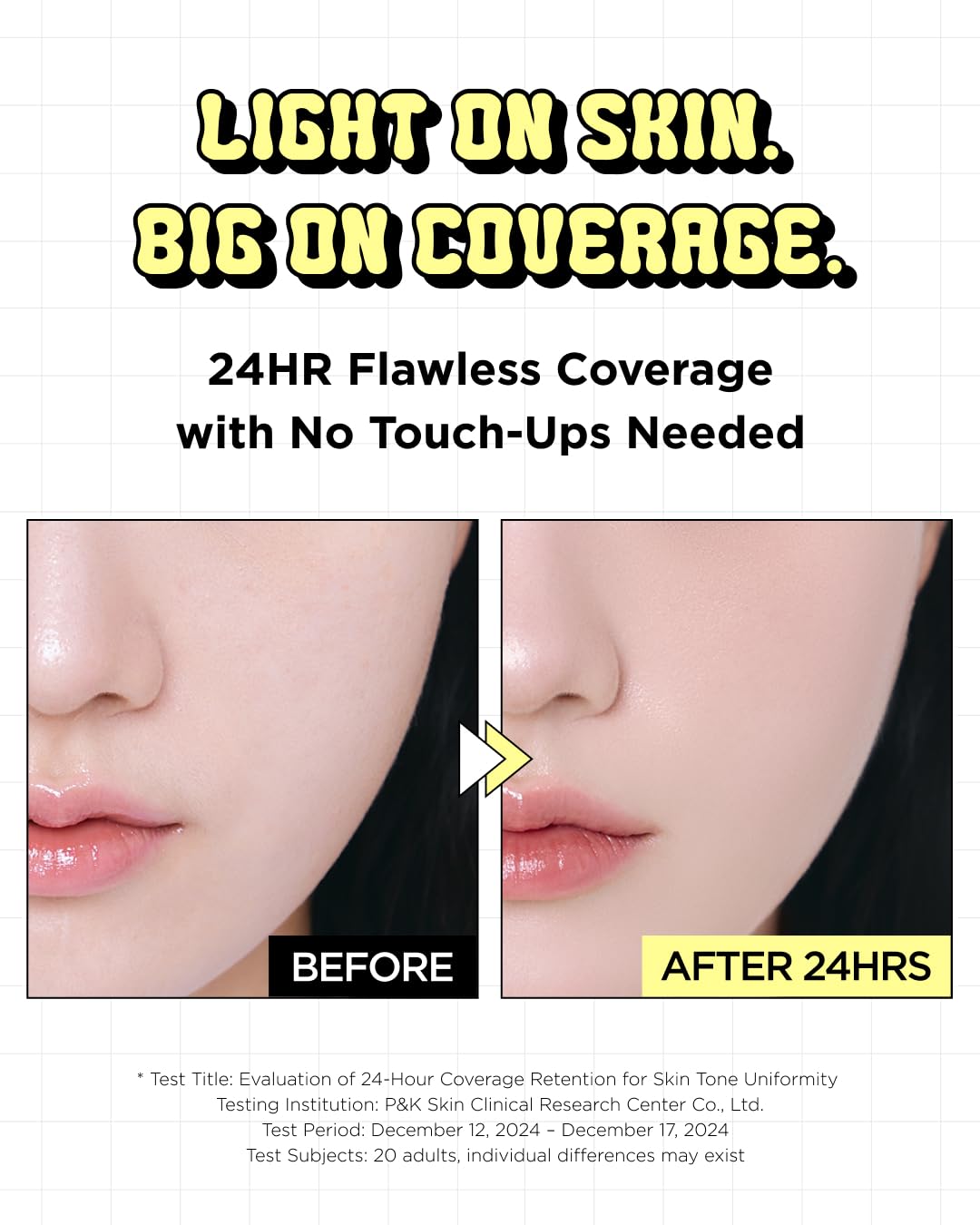 CHASIN' RABBITS All About Glow Cover Cream 1.23 Oz, Lightweight, Hydrating, Long-Lasting Radiance for a Flawless Glow, Smooth Skin Texture, Vegan, Korean Makeup