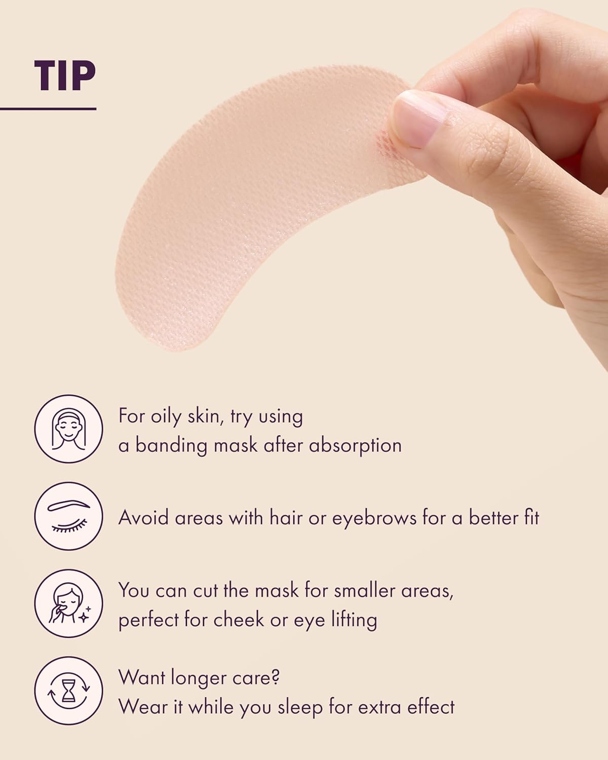 It'S SKIN 7-Peptide Collagen Thread Lifting Mini Gel Mask 20ea, Real Collagen Lifting Patches for Firming, Tightening and Skin Elasticity, Korean Skincare