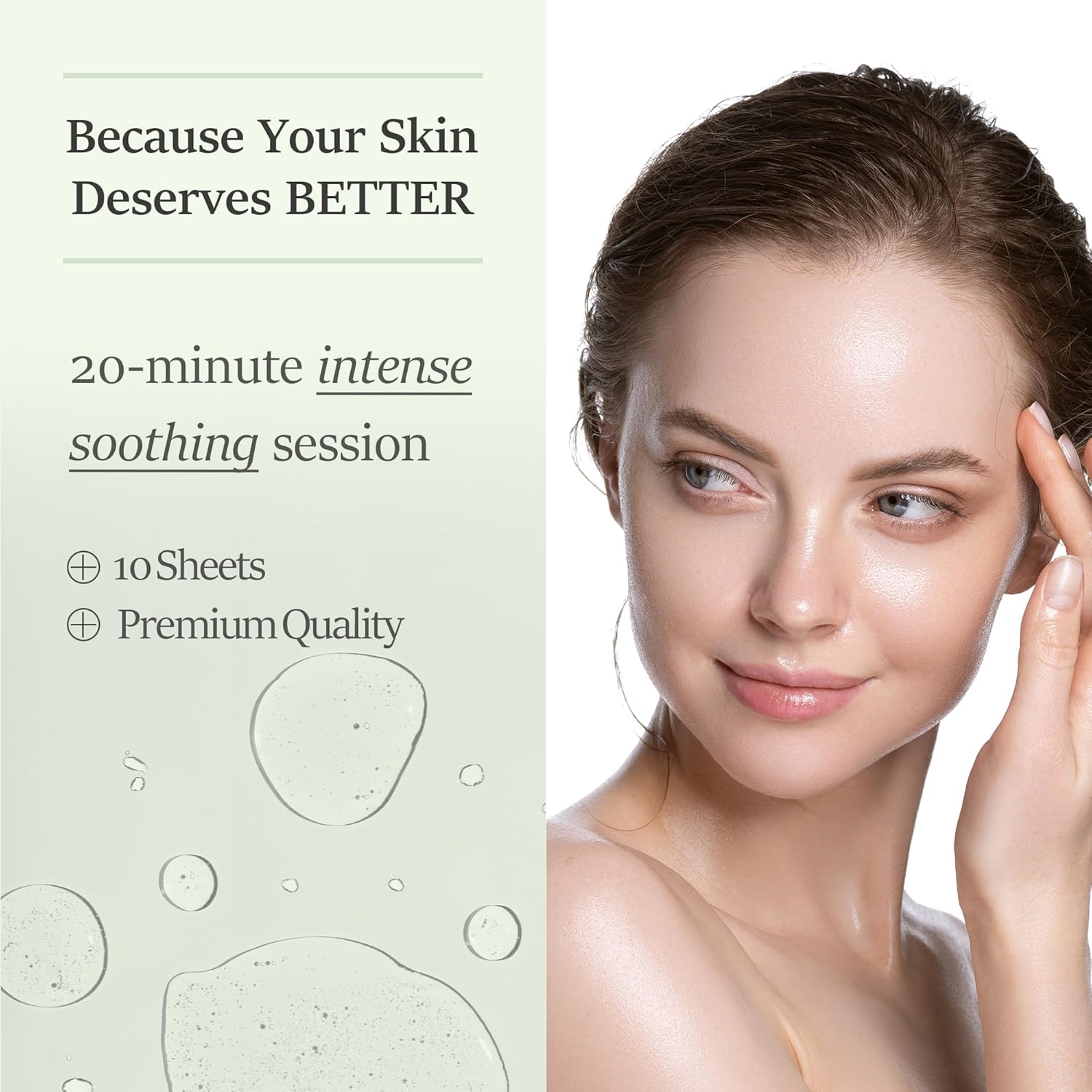 It'S SKIN Prestige Intense Calming Teatree Cica Gel Mask(10ea)