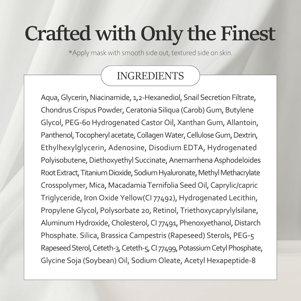 It'S SKIN Prestige Intense Firming Snail Collagen Gel Mask (10ea)